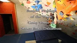 Boulder Problem of the Week: Cave, Green v8
