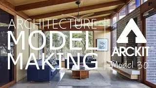 Architectural Model Making with ARCKIT - Model 30 - Court House In Aireys Inlet