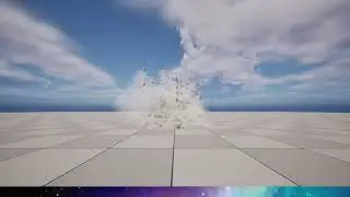 UE5 Niagara Rock Burst Effect