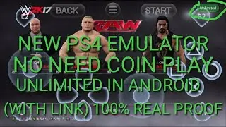 (WITH LINK) NEW PS4 EMULATOR 2018 FOR ANDROID | UNLIMITED TIME | NO NEED COIN (100% REAL WITH PROOF)