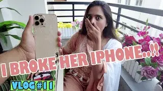 I BROKE HER IPHONE!!!! #TEAMHDVLOGS #11