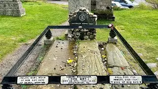 Rob Roy&rsquo;s Grave And Amazing View Of Loch VOIL  14.04.24