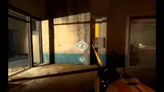 Portal 2 Co op! Part one! W/Cave! GOD DAMN PUZZLES!