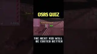 OSRS Quiz - Ep 2 #gaming #2007scape #runescape #shorts #osrsshorts #trivia
