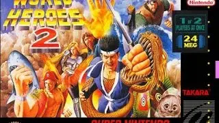 World Heroes 2 SNES/SFC Overview
