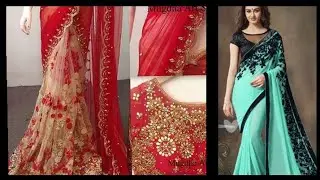 Designer Saree Designs 2019 | Trendy and Stylish Designer Saree