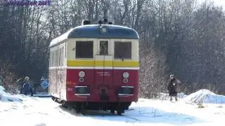Morávecký motoráček 2011 [831-183] na trati č. 312 Bruntál - Malá Morávka [FHD]