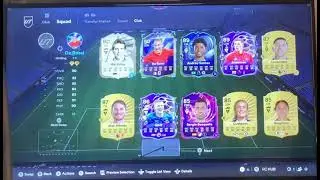 My FC26 Team at the end of Team of the Year