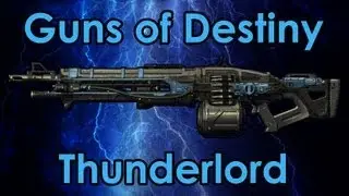 Destiny Guns: Thunderlord - Exotic Machine Gun! (Destiny Drawing Board)