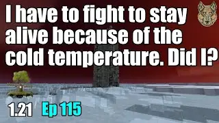 Another ruin for us to explore. Boy it is COLD! Vintage Story 1.21 Ep 115