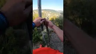 OPENING DOORS IN THE WOODS || first person view || TRAIL RUNNING POV