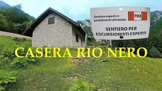 Sentiero 703 EE per casera Rio Nero (UD) #hiking #escursioni #wild