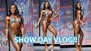Show Day Vlog!! Jr USA's 2020 Bikini Prep!