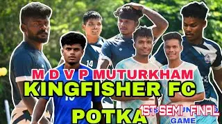 KINGFISHER FC POTKA VS HUMRAJ SPORTING TOURNAMENT 2025 LIVE #MUTURKHAM #tribeunitedlive