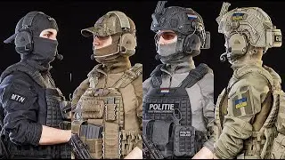 UE4/5 - AAA MODULAR SOLDIER PACK
