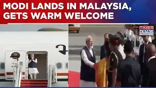 Prime Minister Narendra Modi Lands In Malaysia, Gets Warm Welcome; To Hold Talks With Anwar Ibrahim