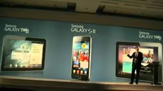 Samsung Galaxy S II, Galaxy Tab 10.1 и Galaxy Tab 8.9. Презентация в Москве