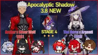 Archer x SW DPS E0S1 & The Herta Carry E0S0 - Apocalyptic Shadow 3.8 Stage 4 | Honkai Star Rail F2P