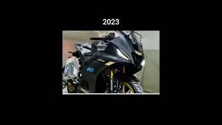 Evolution of yamaha R15 v4 (2021-2025)