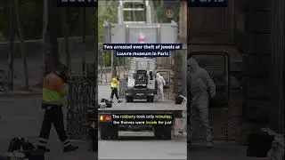 Two arrested over theft of jewels at Louvre museum in Paris #arrests #theft #louvre #paris  #news