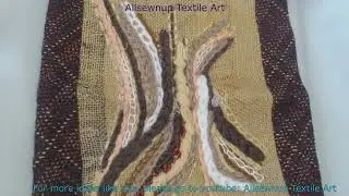Use the chain stitch family to sew rich texture