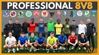 16 PROFESSIONAL Footballers Play an 8v8 Game | The Off-Season | STANDARDS 🔥 | Training121