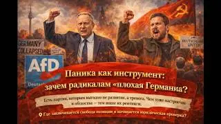 Паника как оружие: кто зарабатывает на страхах немецкого общества. Паника вместо политики
