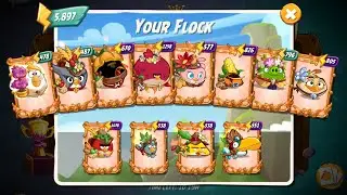 CvC Clan Battle, 1st Try - No Red,Blues,Chuck,Hal - Angry Birds 2