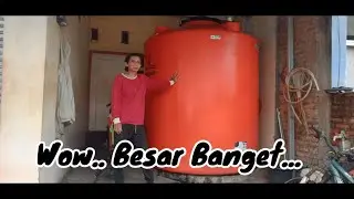 Wow... TOREN AIR Super Besar - Toren, Tandon, Tangki air Isi Ulang Air Minum Galon