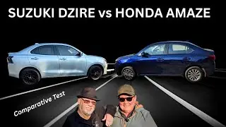 Suzuki Dzire Vs Honda Amaze  - Comparative Test 
