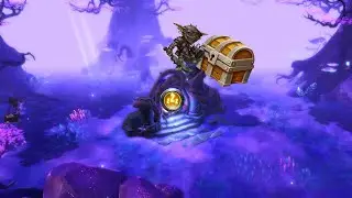 Boltcaster stationary turret in mist - Albion Online
