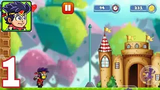 Super Kromn Jungle Adventures - Level 1 to Level 3 - Android Gameplay #1