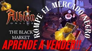 Albion Online | MERCADO NEGRO | COMO VENDER | BLACK MARKET | GENERA PROFIT | TUTORIAL | GUÍA