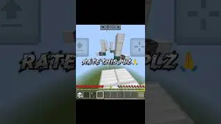 Mcpe parkour and mace🧐, #tiktokeffects