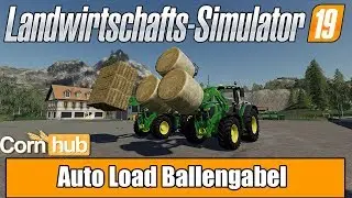 LS19 Modvorstellung - Auto Load Ballengabel - Farming Simulator 19 Mods