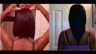 Relaxed Hair Journey: 18 Month Update (comparison pics)
