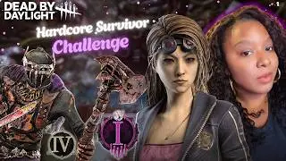 First Attempt at the Hardcore Survivor Challenge&hellip; Did We Survive? | Dead by Daylight