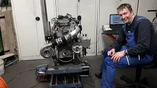 Motortest Schluckspecht auf Methanol