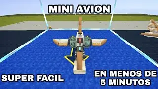 Como hacer un mini avión en Mini world - En menos de 5 minutos