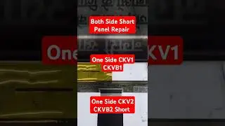 Display Repair 🔥 Single Cof Panel Repair #panel #display #samsung #led #repair #new #viral #shorts