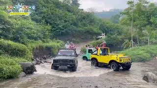 Keseruan IGRA kecamatan Keling Jepara.. JEEP ADVENTURE DAN TUBING DI KEMUNING KABUPATEN KARANGANYAR