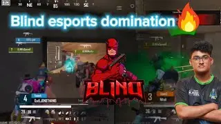 Blind esports Vs Soul and Godlike in upthrust esports | Jonathan vs scout bgmi tournament highlights