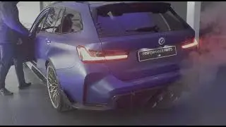 EXHAUST SOUNDS REVVING BMW M3 Estate Wagon all M-performance parts