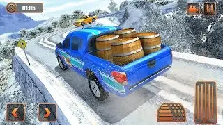 Offroad pickup truck cargo duty - Cargo truck driving android gameplay #2 | Truck driving games |