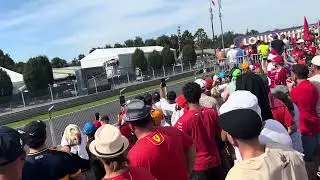 2025 Italian GP race start and flyby