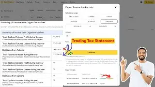 How To Download Trading Tax Statement From Binance Exchange ? FY 2024-25 | Complete Guide In Hindi