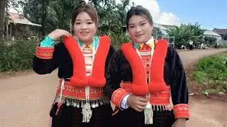 át tiếng  dao đỏ -iu miền zung -người dao đỏ- dân tộc dao đỏ- Pá dung - trang phục