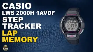 CASIO LWS 2000H 1AVDF : JAM TANGAN CASIO STEP TRACKER LAP MEMORY TERBARU (2024)
