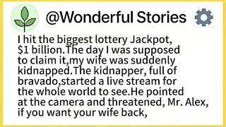 I hit the biggest lottery Jackpot, $1 billion The day I was supposed to claim it,my wife