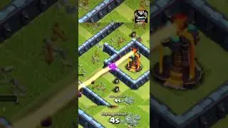 YeTi vs MAX INFERNO TOWER #TH14 WAR ATTACK - Who Will Win🤔 ! Clash Of Clans #shorts #coc #short